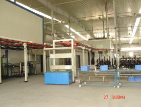 電動(dòng)車電泳流水線