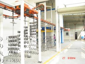 電動(dòng)車零部件流水線